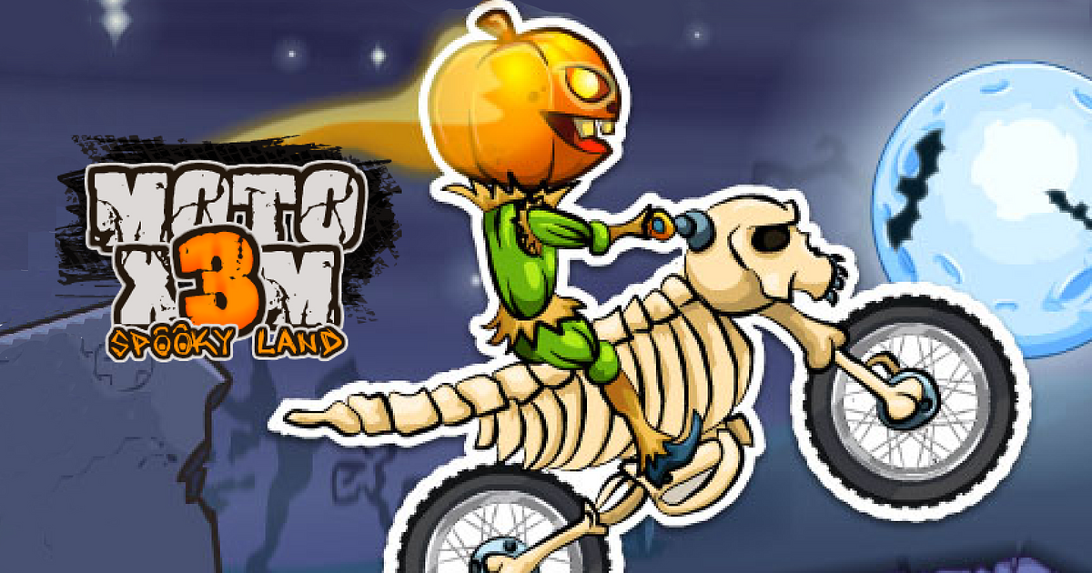 Moto X3M Spooky Land - Ilmainen Nettipeli | FunnyGames