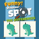 Funny Dinosaur Spot The Difference