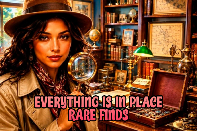 Everything Is in Place: Rare Finds