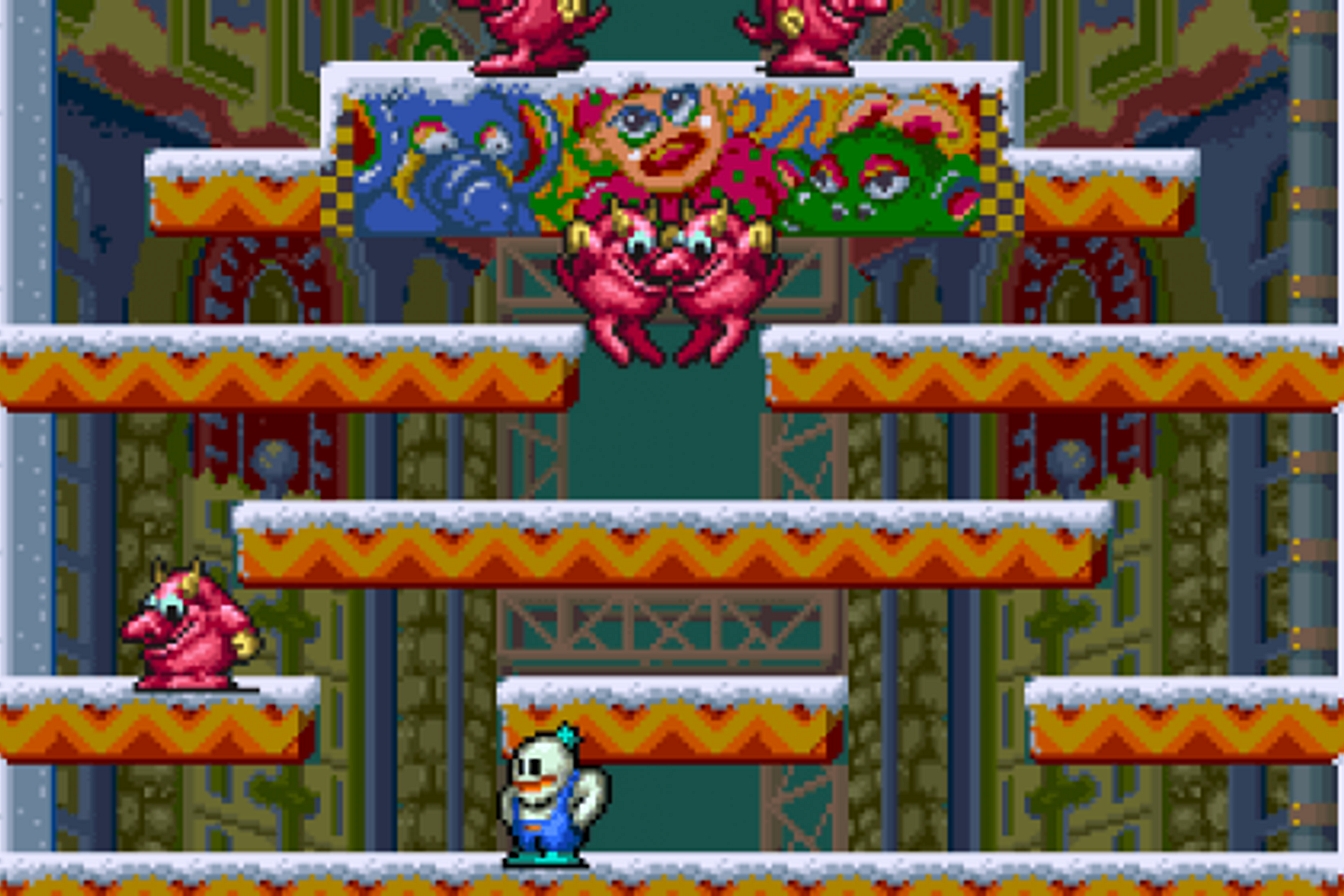 Snow Bros Nick & Tom Ilmainen Nettipeli FunnyGames