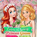 Colors of Spring Princess Gowns