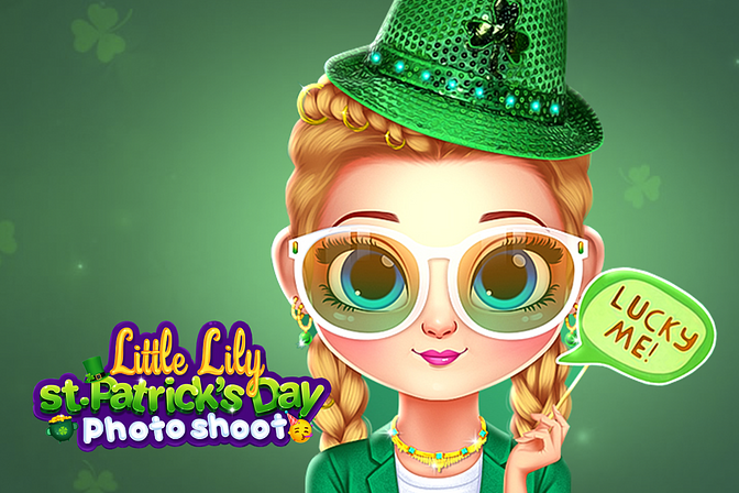 Little Lily St Patricks Day Photo Shoot