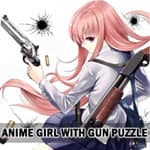 Anime Girl With Gun Puzzle