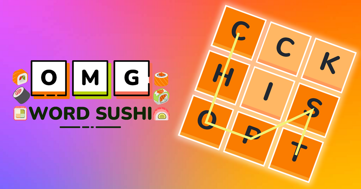 OMG Word Sushi Ilmainen Nettipeli FunnyGames Omg word sushi ilmainen nettipeli funnygames