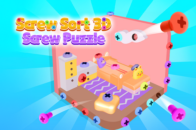 Screw Sort 3D: Screw Puzzle