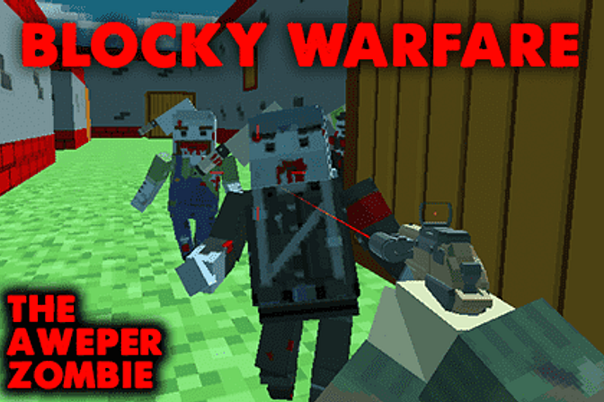 Blocky Warfare the Aweper Zombie